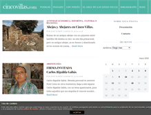 Tablet Screenshot of cincovillas.com